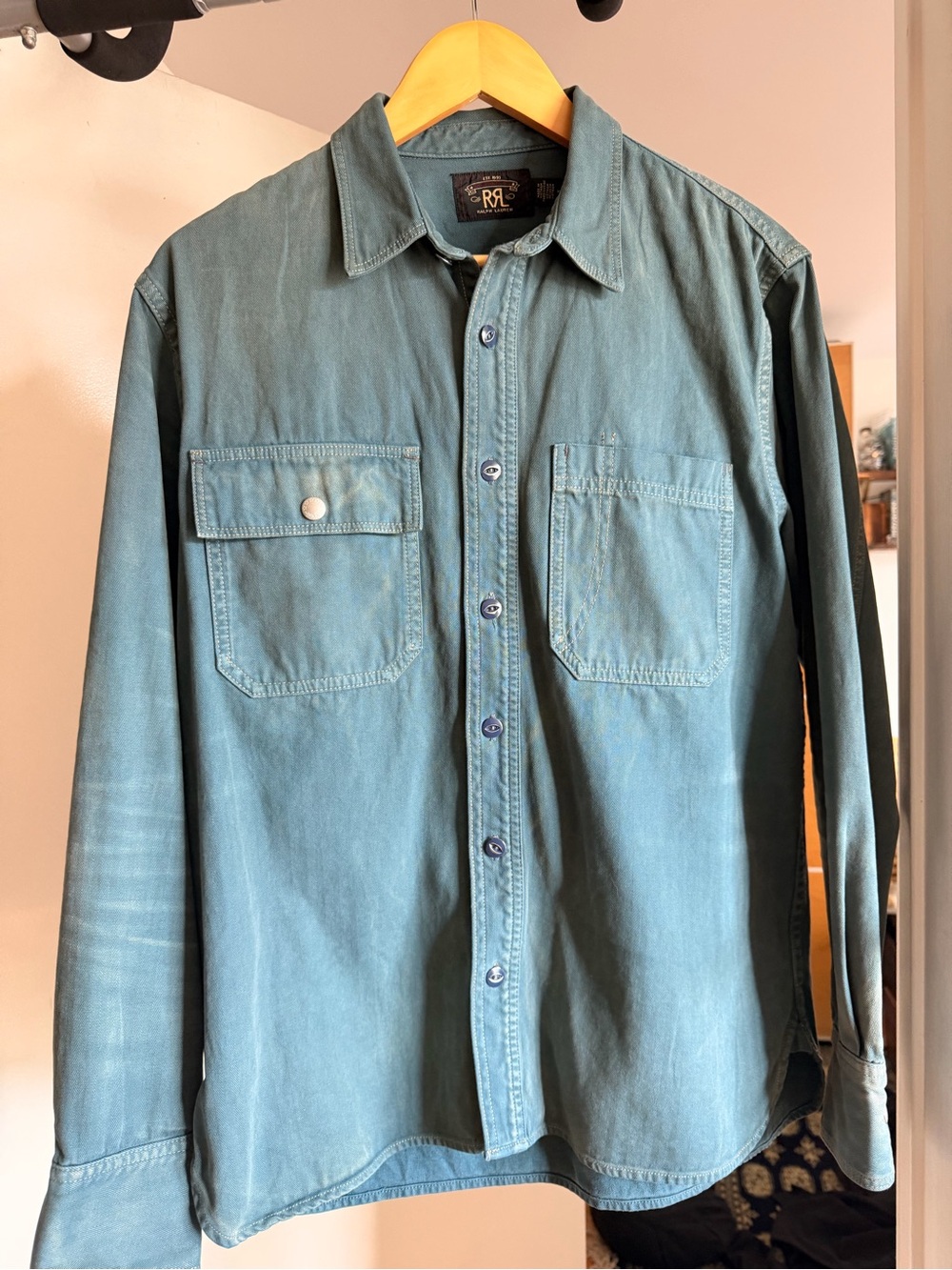 Ralph Lauren Double RL Mid-Weight Herringbone Work shirt